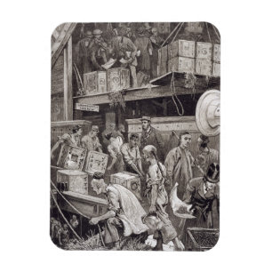 Íman Quebra a granel em Conselho de navio Tea em Londre