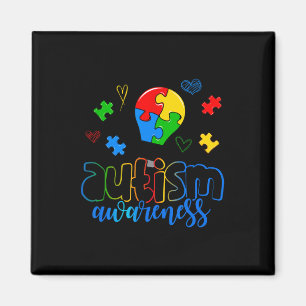 Íman Quebra-cabeça de Luz de Consciência Autismo