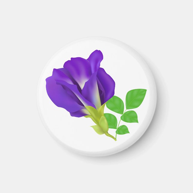 Íman Quebra Floral de Sangue Roxo (Frente)