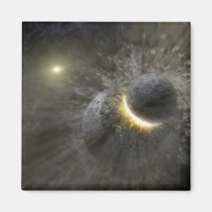 Íman Quebra maciça acima na NASA de Vega