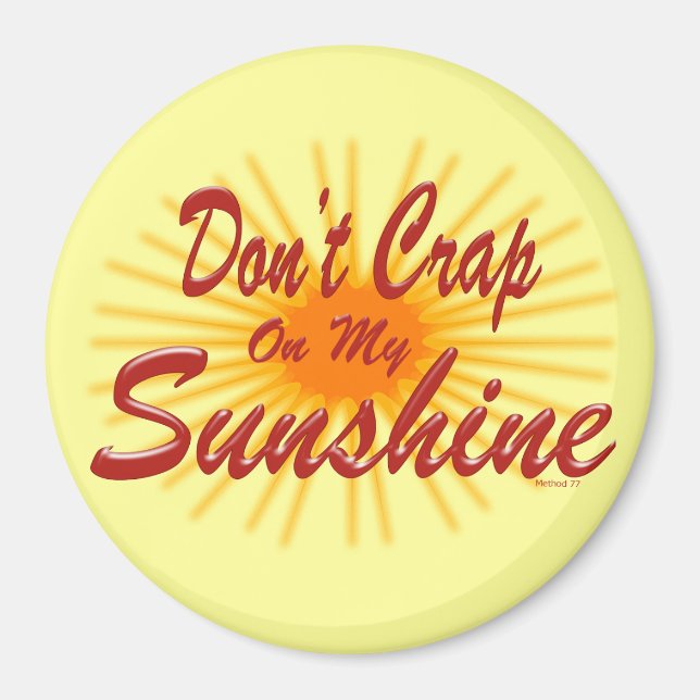 Íman Quebra no Sunshine Magnet (Frente)