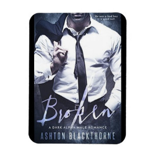 Íman Quebrado pela capa do livro de Ashton Blackthorne