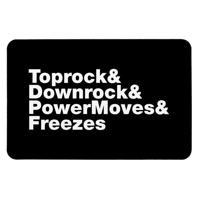 Íman Quebrando Movimentos (Breakdancing) (Horizontal)