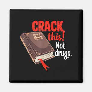 Íman Quebre Isto Não Drogas Bíblia Sagrada Deus Cristão