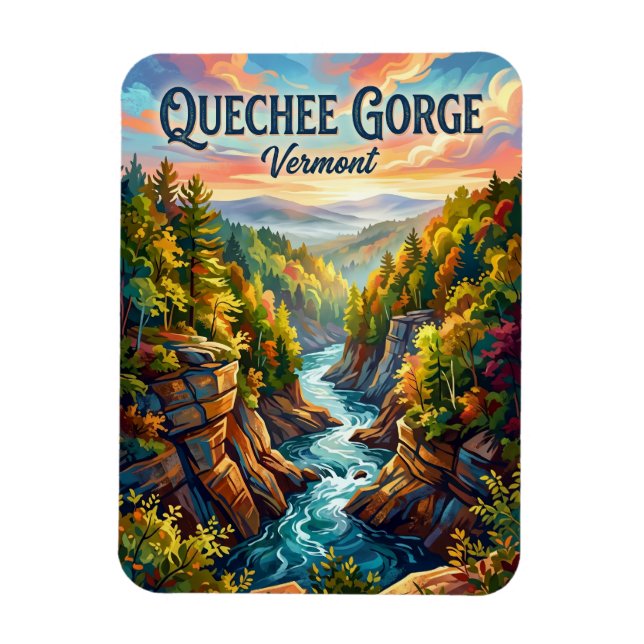 Íman Quechee Gorge Vermont (Vertical)