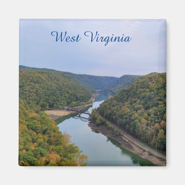 Íman queda de West Virginia (Frente)