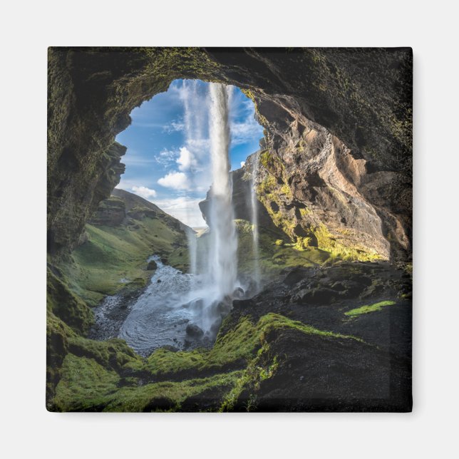 Íman Quedas | Cascata islandesa (Frente)