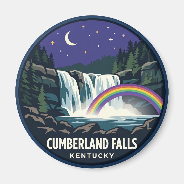 Íman Quedas Cumberland Kentucky (Frente)