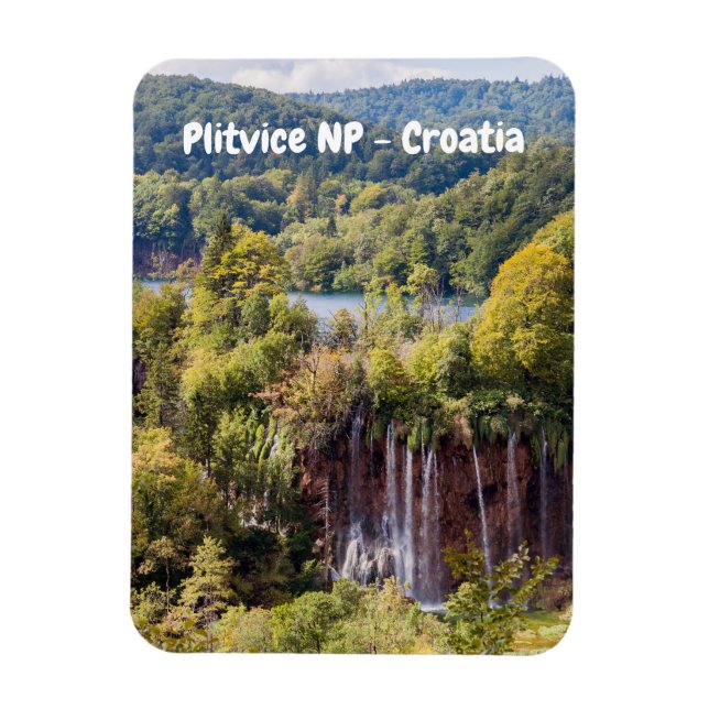 Íman Quedas de água no Parque Nacional de Plitvice - Cr (Vertical)