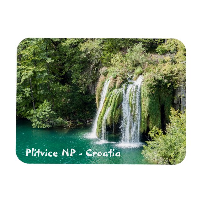 Íman Quedas de água no Parque Nacional de Plitvice - Cr (Horizontal)