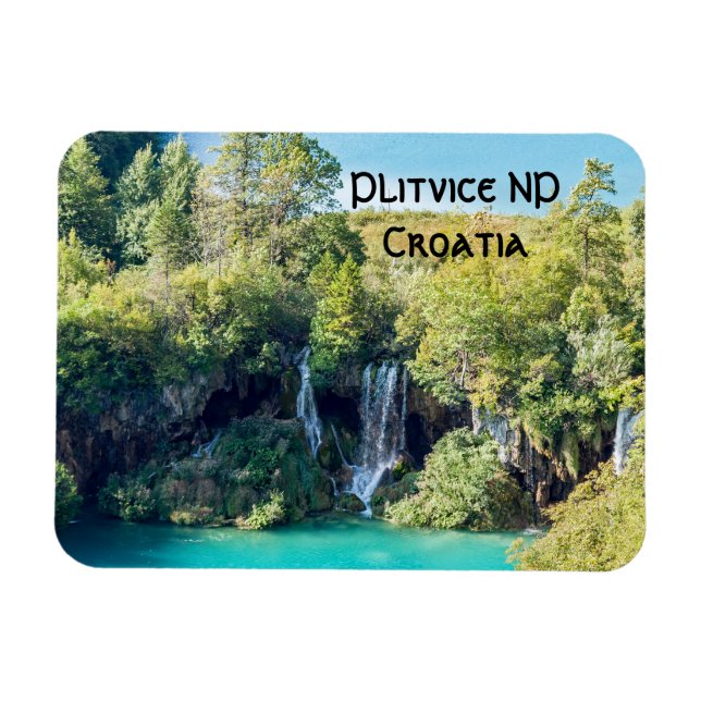 Íman Quedas de água no Parque Nacional de Plitvice - Cr (Horizontal)