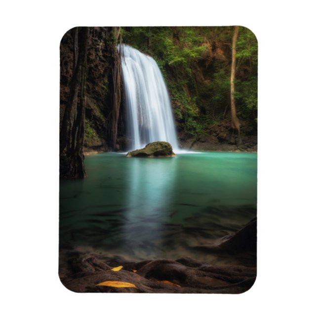 Íman Quedas | Erawan Waterfall, Tailândia (Vertical)