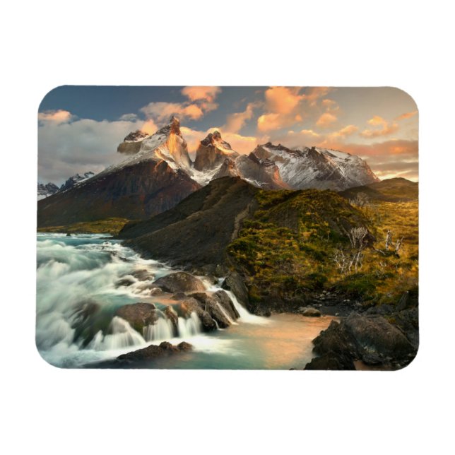 Íman Quedas | Escala de Salto — Patagonia Chile (Horizontal)