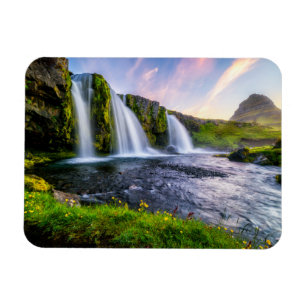 Íman Quedas Kirkjufellsfoss, Islândia
