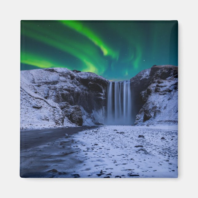 Íman Quedas | Skógafoss Waterfall (Frente)