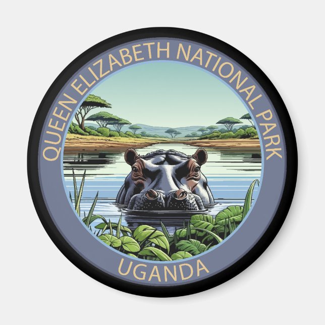 Íman Queen Elizabeth National Park Uganda (Frente)
