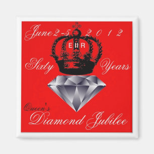 Íman Queens Diamond Jubileu Magnet