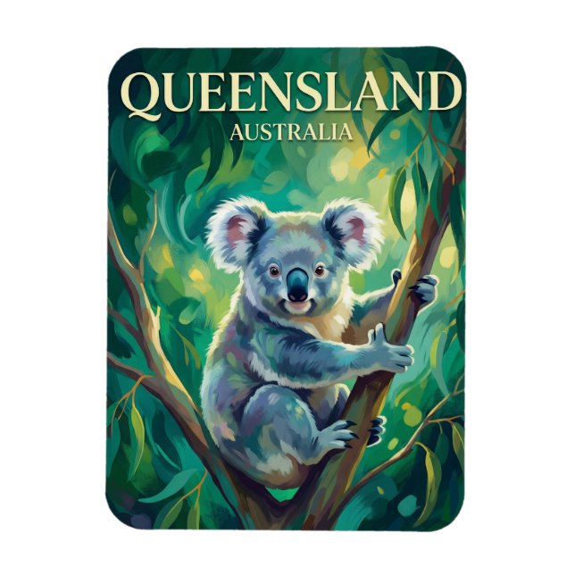 Íman Queensland Austrália (Vertical)