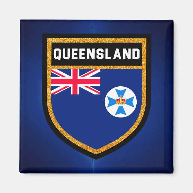 Íman Queensland Flag (Frente)