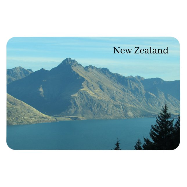 Íman Queenstown New Zelândia Magnet (Horizontal)