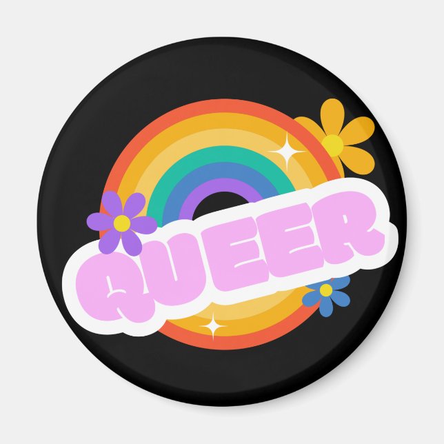 Íman Queer. LGBT+Orgulho. (Frente)