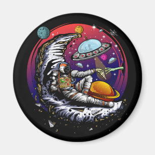 Íman Queijo Moon Space