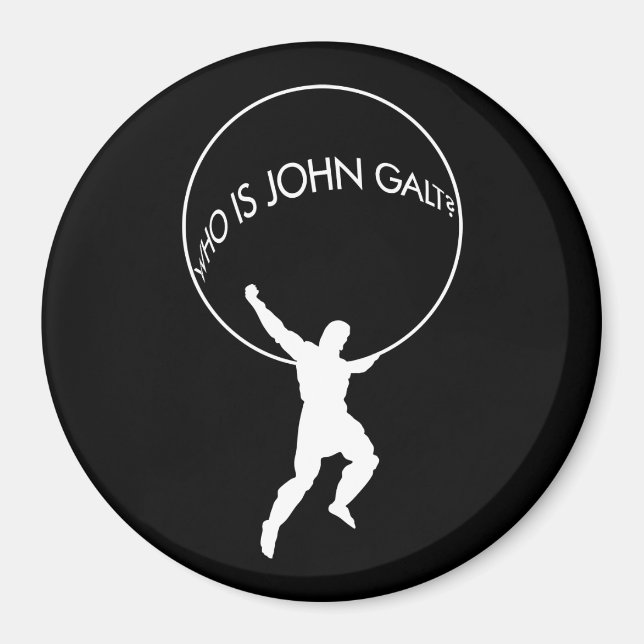 Íman Quem é John Galt? (Frente)
