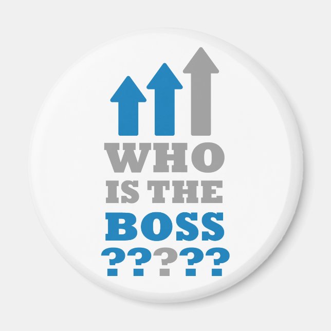 Íman Quem é o chefe? (Frente)