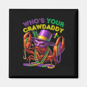 Íman Quem É Seu Crawdaddy Lagostim Palhaço Contas Piada