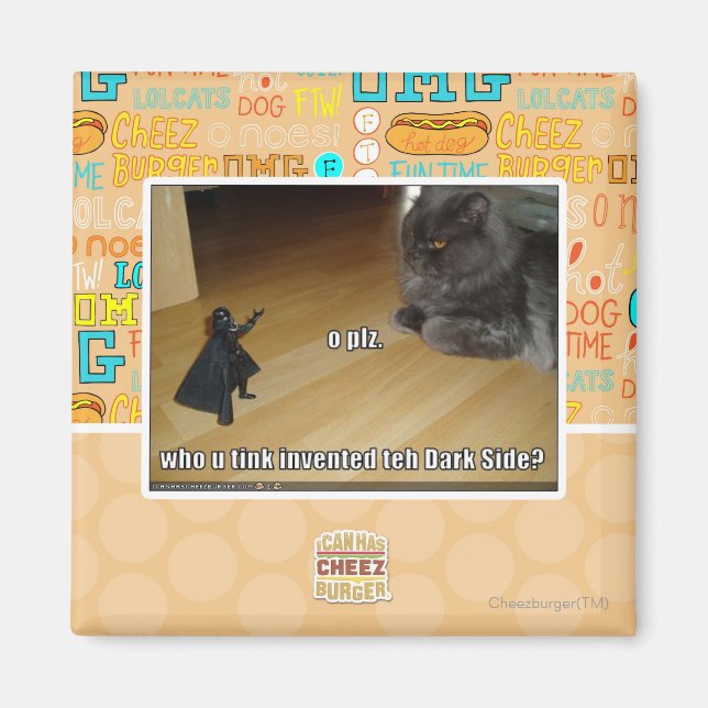 Íman Quem inventou o lado negro? (Frente)