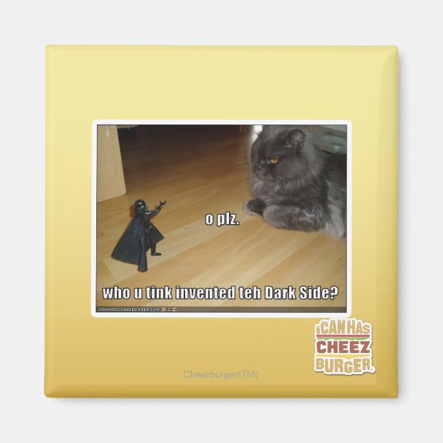 Íman Quem inventou o lado negro? (Frente)