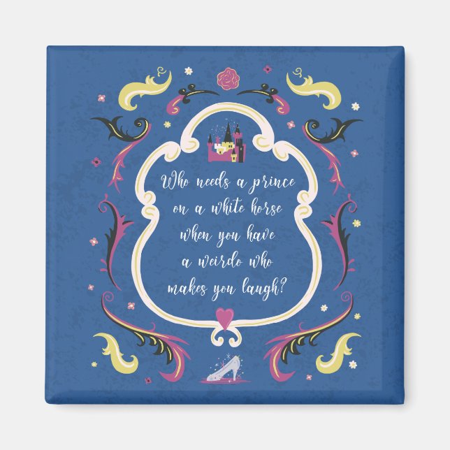 Íman Quem precisa de um príncipe? (Frente)