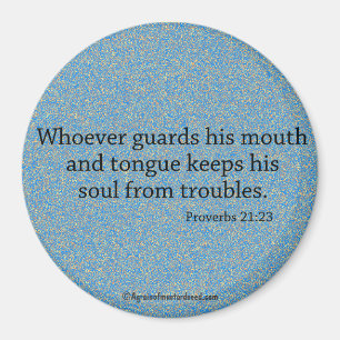 Íman Quem quer que guarda suas citações da bíblia da