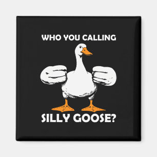 Íman Quem Você Chama De Bobo Goose Engraçado Gym Meme B