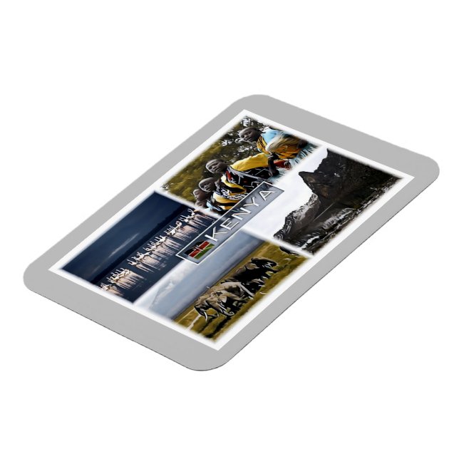 Íman Quênia - Mosaico - (Left Side)