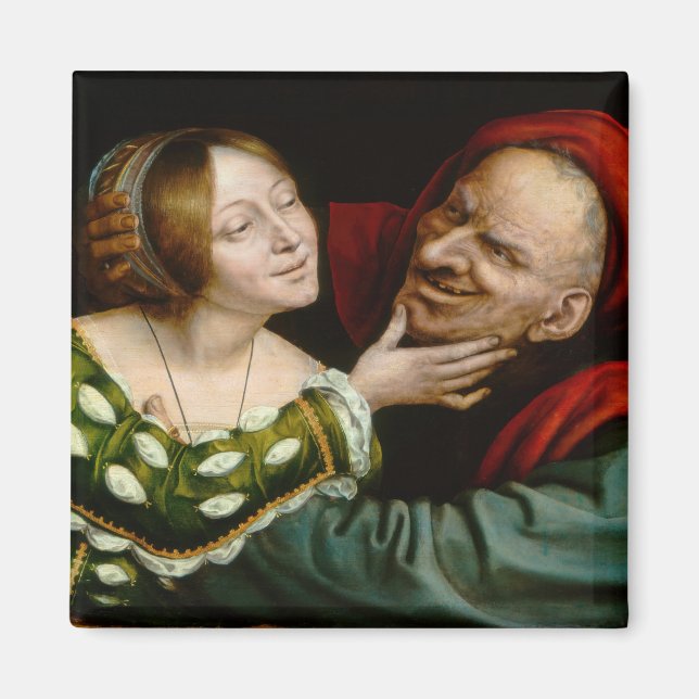 Íman Quentin Matsys - Amantes Correspondentes (Frente)