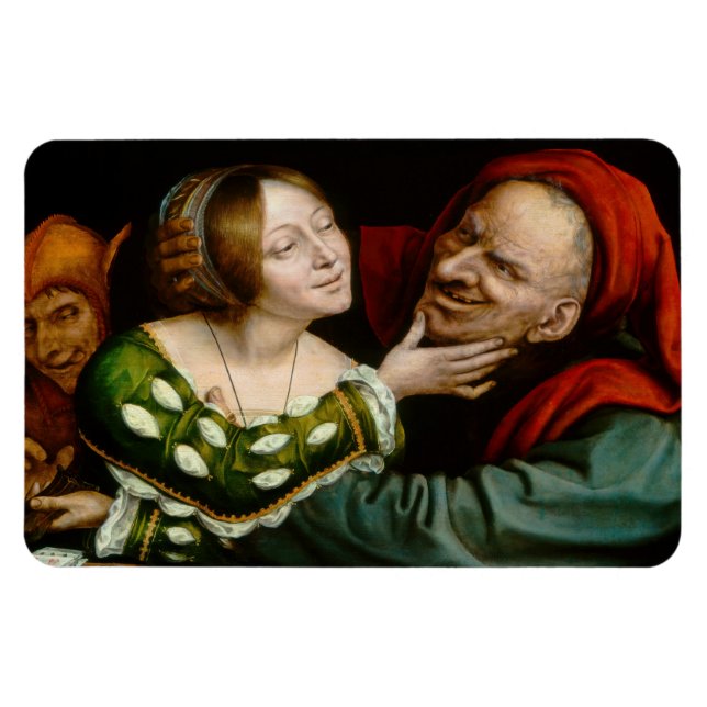 Íman Quentin Matsys - Amantes Correspondentes (Horizontal)
