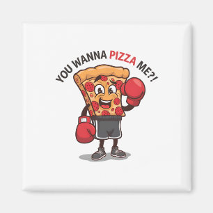 Íman Quer Pizza De Mim Engraçado, Piz De Boxing Para Tr