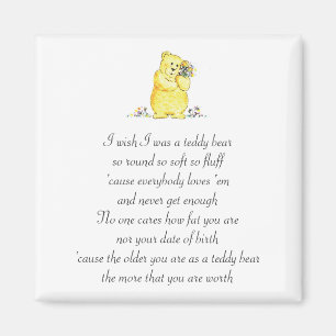 Íman Queria Que Eu Fosse Um Magneto Do Poema Do Urso De