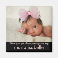 Querida Foto De Bebê. Obrigado Magnet