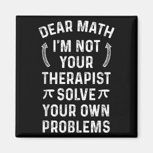 Íman Querida matemática, eu não sou seu terraço, resolv