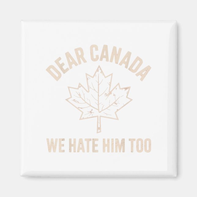 Íman Querido Canadá, Nós O Odiamos Muito _7 (Frente)
