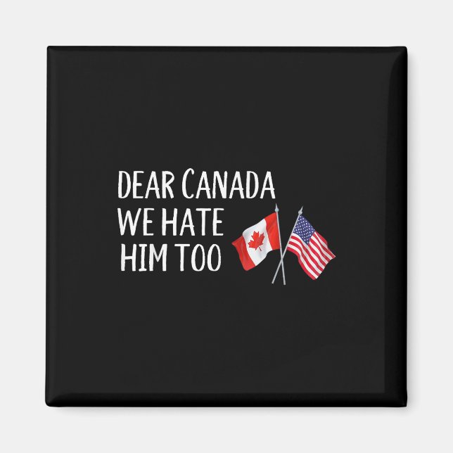Íman Querido Canadá, Nós O Odiamos Muito Ao Policial An (Frente)