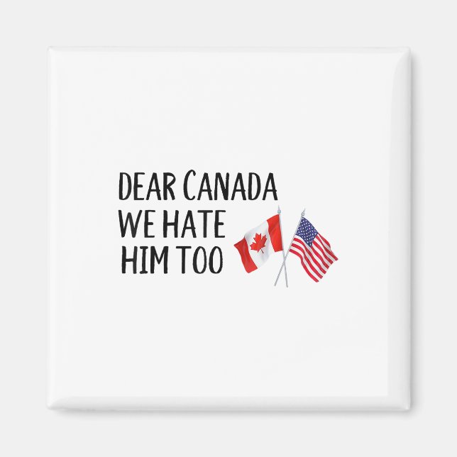 Íman Querido Canadá, Nós O Odiamos Também (Frente)