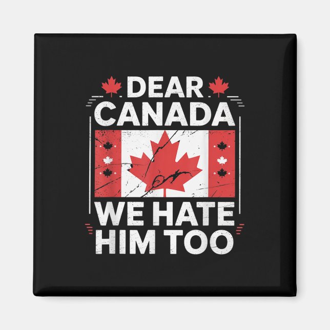 Íman Querido Canadá, Nós O Odiamos Também (Frente)