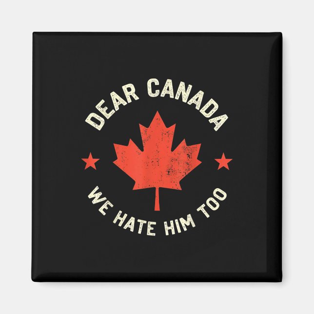 Íman Querido Canadá, Nós O Odiamos Também (Frente)