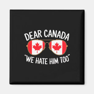 Íman Querido Canadá Nós Também O Odiamos Trump Protesto