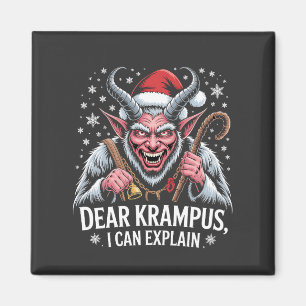 Íman Querido Krampus, posso explicar Papais noeis de Na