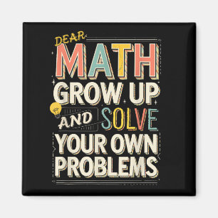 Íman Querido Math Crescer Resolva Seus Próprios Problem
