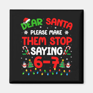 Íman Querido Papai Noel 67 Meme Natal Divertido Seis Se